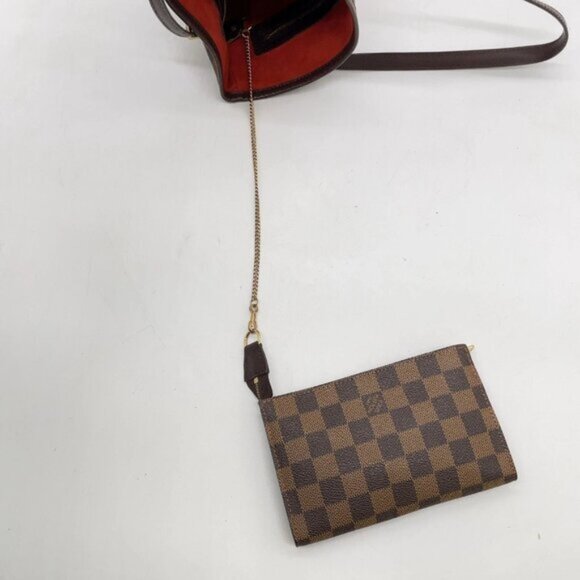 Authentic Louis Vuitton Damier Ebene Marais Bucket W/Box/Pouch 494-051825 - Picture 16 of 16